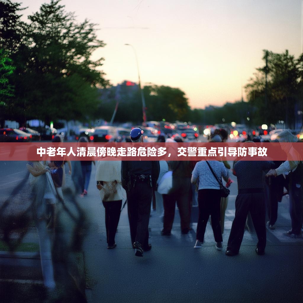 中老年人清晨傍晚走路危险多，交警重点引导防事故